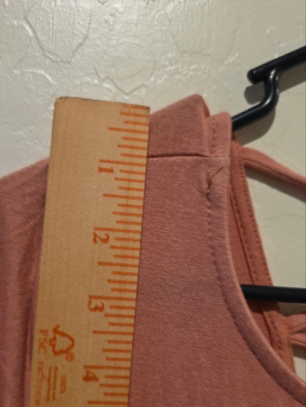 Rolla Coster Rose Mauve Swing Tee Dress with Crisscross Back - Picture 5 of 6